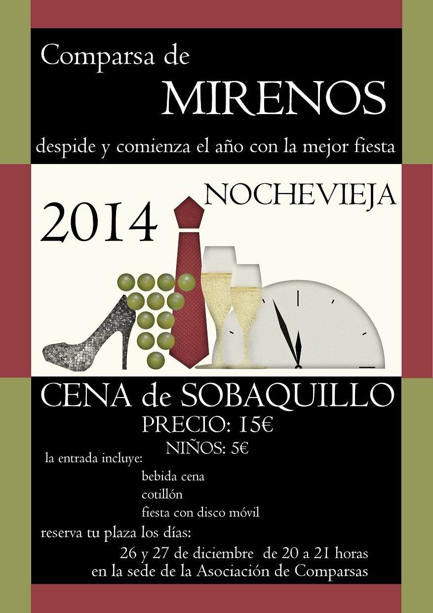 Cena de  Nochevieja 2013